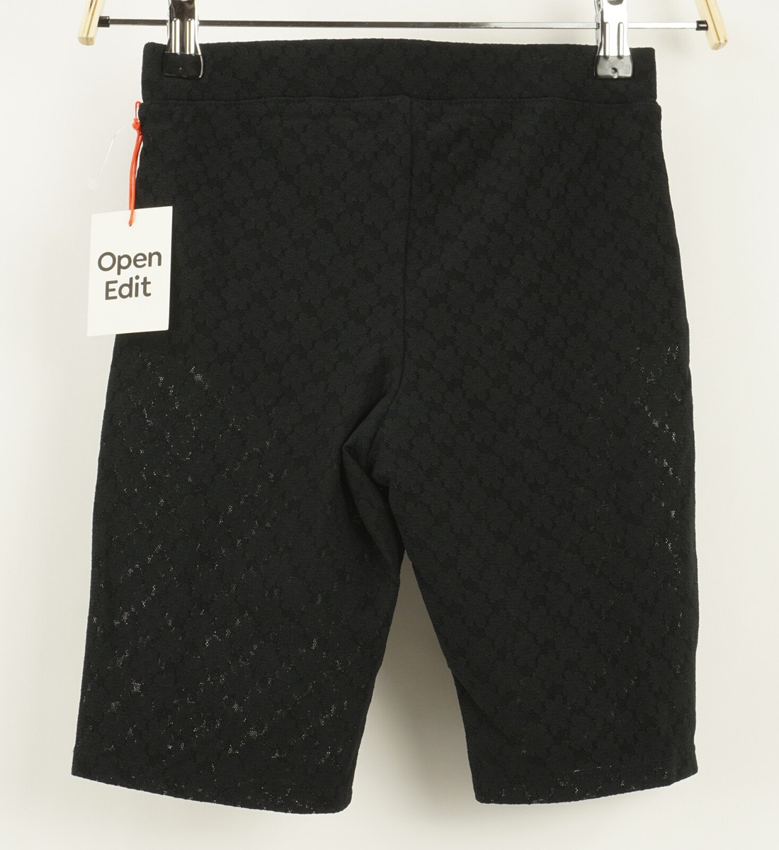 Stella Mccartney Fashion Floral Lace Biker Shorts New Open Edit