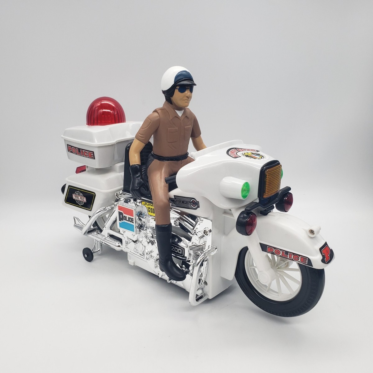 Vintage 1984 Highway Patrol Police Jumbo Cycle SA-170H Harley