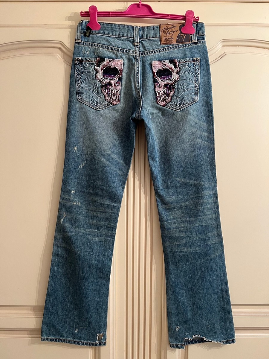 Christian Audigier クリスチャンオードジェー　スカル　サイズL CHRISTIAN AUDIGIER Christian Audigier クリスチャンオード