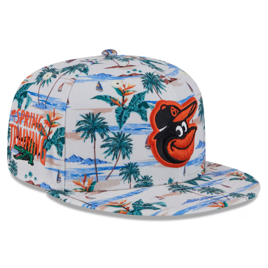 Baltimore Orioles New Era 2025 Spring Training 9FIFTY Snapback Hat