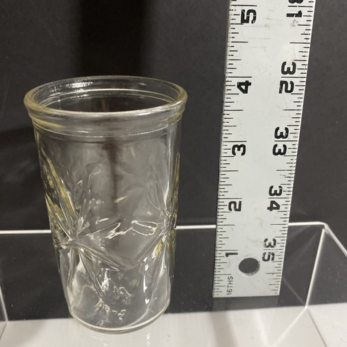 Vintage 1960's 619-5 Ball A-31 Star Burst Juice Glass Jelly Jar - Picture 5 of 5