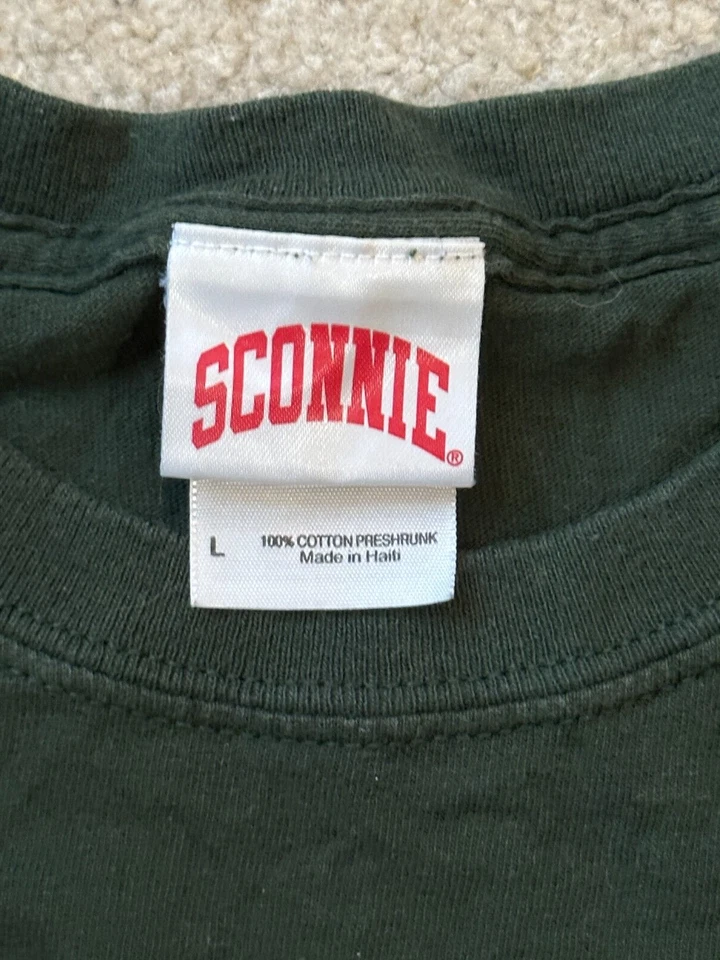 Зеленая футболка Sconnie Mister Rodgers' Neighborhood No12 Packers размер L для взрослых - Изображение 4 из 4