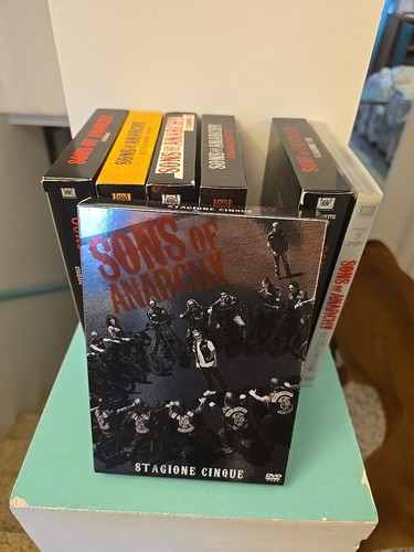DVD - SONS OF ANARCHY SERIE STAGIONI COMPLETA!! IMMACOLATO!! - Foto 5 di 8