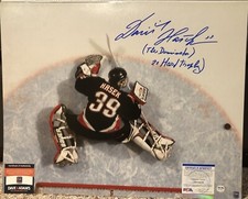 Dominik Hasek The Dominator Signed Autographed 16x20 Photo Buffalo Sabres Psa