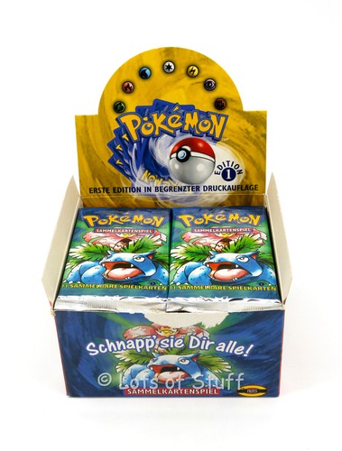 German Pokemon Base Set 1st Edition Booster Pack Venusaur 20.56gm -237 "Light" - Picture 13 of 13