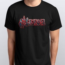 SAXON II new T-SHIRT All sizes S M L XL XXL colours black white 