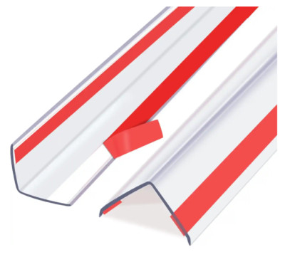 Clear Self Adhesive Wall Corner Protectors, Thickened L-Shaped Peel and Stick...
