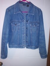 Ladies Quizz Denim Jacket Size L
