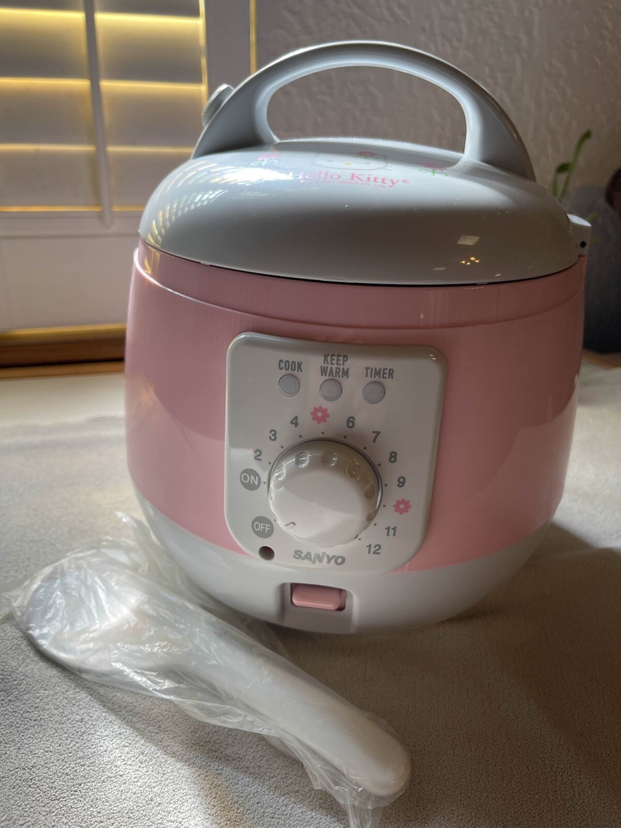Vintage Sanyo Pink Hello Kitty Rice Cooker 3 cups ECJ-KT3 | eBay