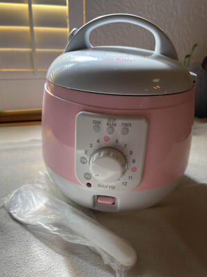 SANYO Hello Kitty 炊飯器 ピンク 460W Vintage Sanyo Pink Hello Kitty Rice Cooker 3 cups ECJ-KT3 | eBay