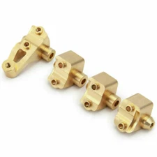 Heavy Duty Brass Front Rear Axle Lower Shock Mount for TRAXXAS TRX4 Upgrade Part