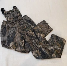 Scent Blocker Plus Mossy Oak Hunting Camo Overalls Bibs Men’s Size XL