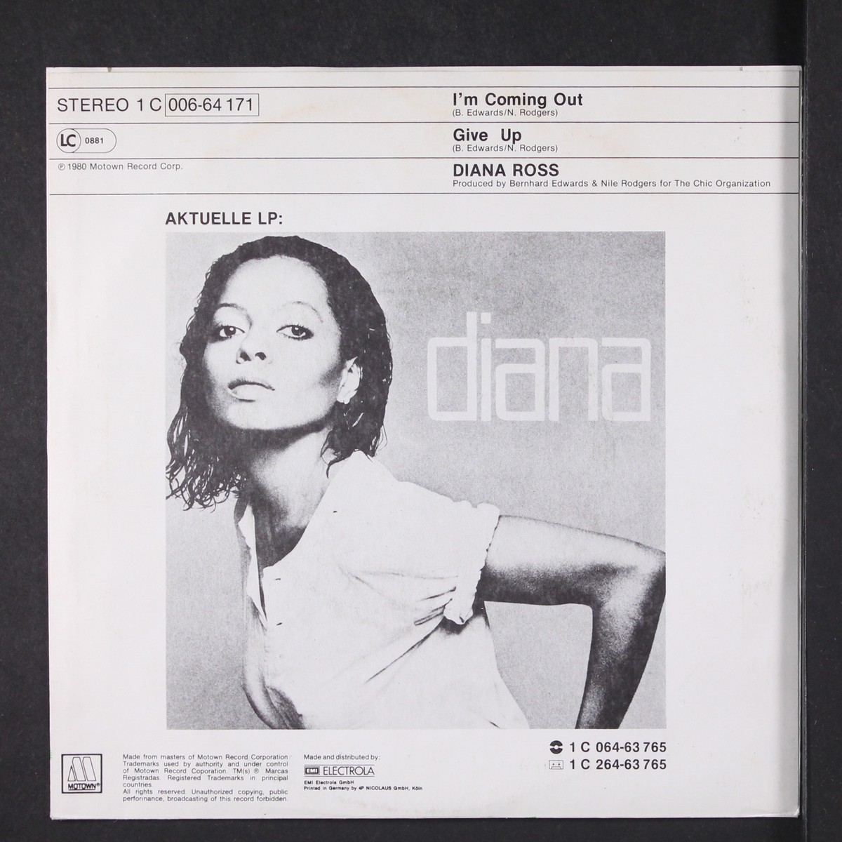 DIANA ROSS: i'm coming out / give up MOTOWN 7