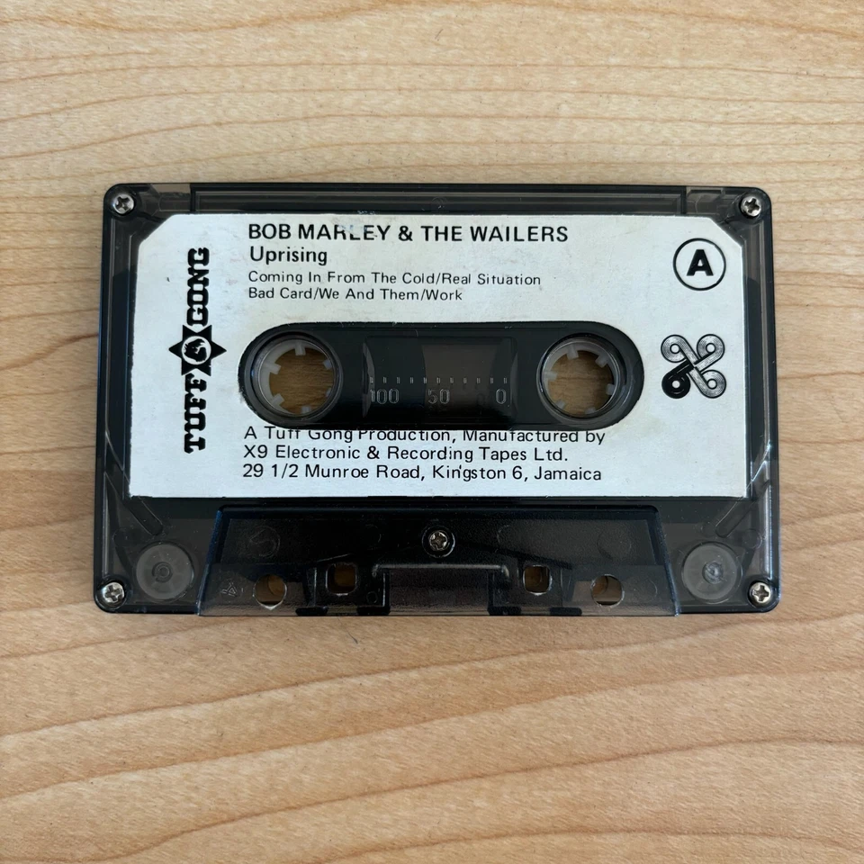 Bob Marley & The Wailers - Uprising Cassette Tuff Gong Jamaican Pressing RARE! - Image 3 of 4