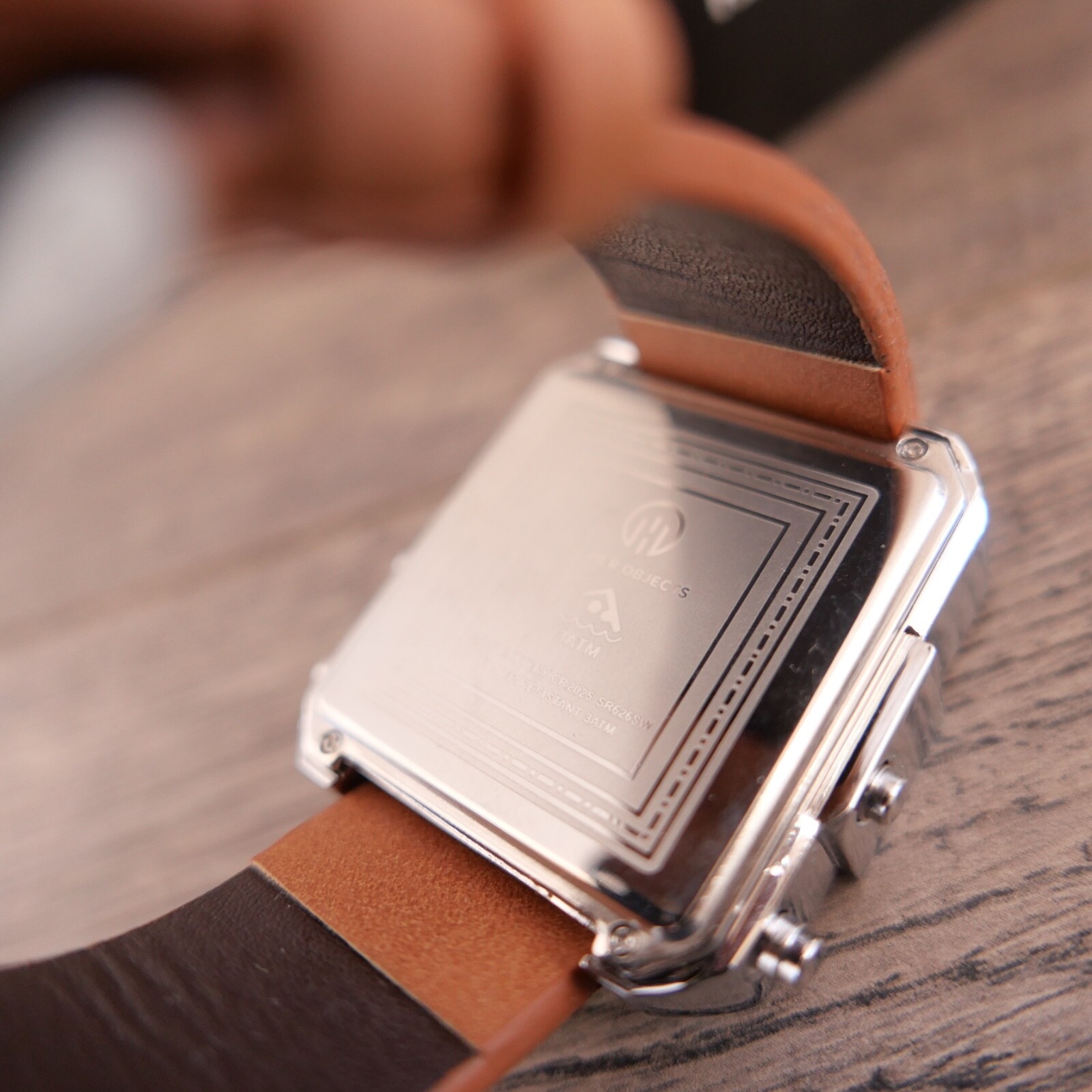 Higher Objects 1584 Square Frame Wrist Watch LCD … - image 4