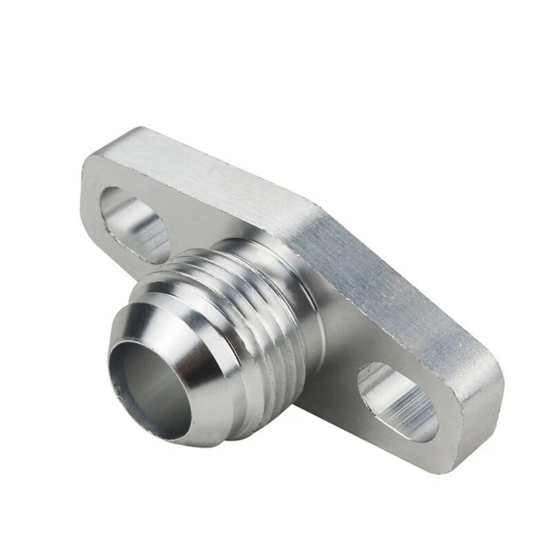 Adaptador de brida de drenaje de retorno de aceite turbo AN10 para adaptador GT28 GT30 GT35 T25 Foto 3 de 4