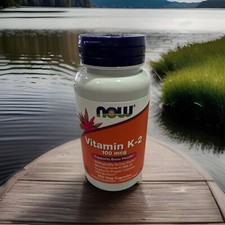 NOW Foods Vitamin K-2, 100 mcg, 100 Veg Capsules