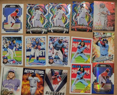 Vladimir Guerrero Jr. Multiple Year & Manufacturer Lot (15) Toronto Blue Jays