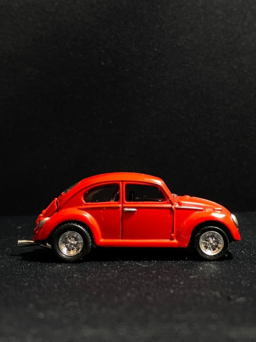 1/64 CUSTOM HOT ROD VW VOLKSWAGEN BUG BEETLE RED | eBay
