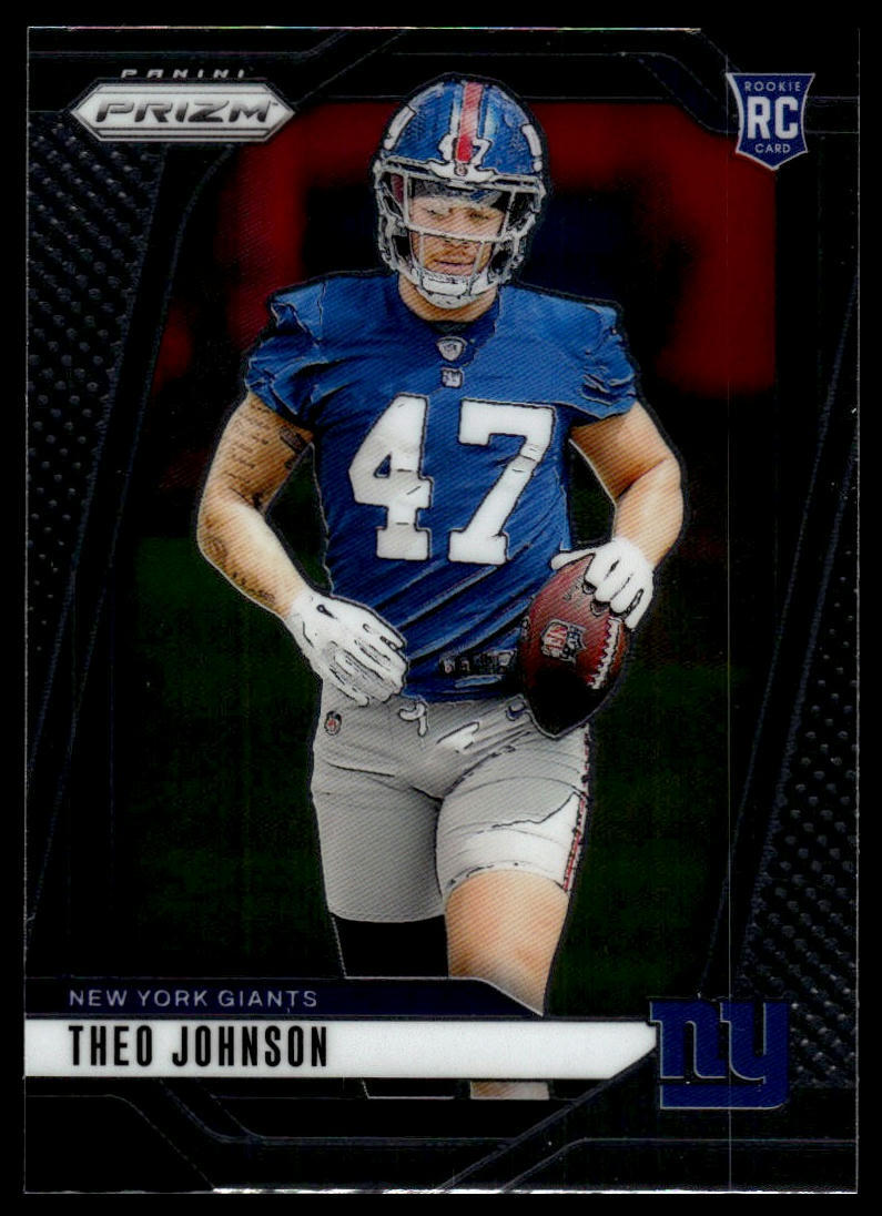 2024 Panini Prizm Theo Johnson #390 Rookie