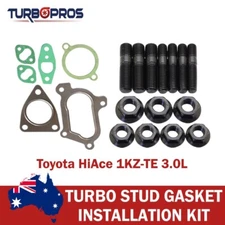 Turbo Charger Installation Stud & Gasket Kit For Toyota HiAce 1KZ-TE 3.0L