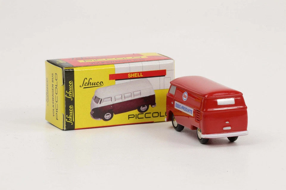 1:90 Schuco Piccolo VW T1 Bus Bulli ESSO Stations-Service Rouge Art.Nr. 77262-R - Photo 2/3