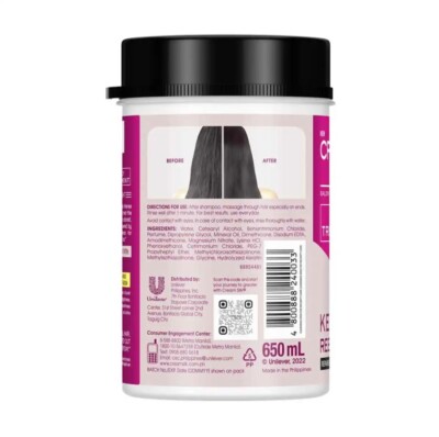 Cream Silk Daily Treatment Keratin Rebond Straight, 650ml | eBay