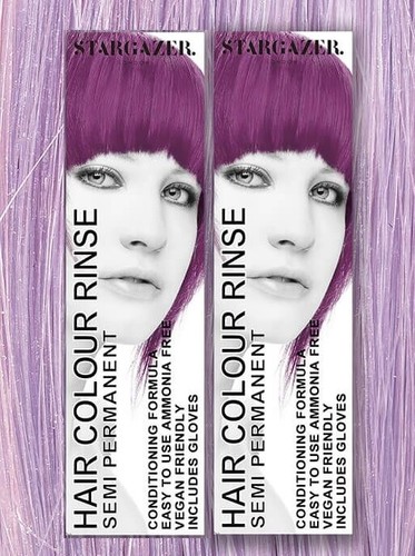 2x Stargazer Semi Permanent Hair Colour Dye - Choose Your Colour - Pinks + More - Picture 18 of 46