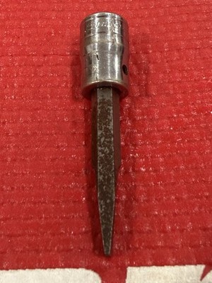 Snap On, 3/8  Drive, 5/16  Flat  Tip Bit Socket Screwdriver, F25D,  USA Made #a
