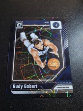 2024-25 Panini donruss optic black lazer /39-Rudy Gobert
