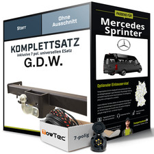 Anhängerkupplung starr für MERCEDES Sprinter +ES NEU ABE PKW Anhängerkupplung starr für MERCEDES Sprinter +ES NEU ABE PKW