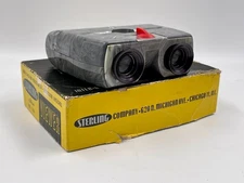 VINTAGE 1950’s STERLING INTER-OCCULAR STEREO SLIDE VIEWER BINOCULAR FOCUS