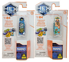 Hex Bots Nano Series 04 Eye  Llama Micro Robotic Toys Spin Master Lot Of 2
