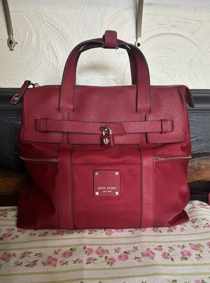 Henri Bendel Jetsetter 3-Way Convertible Backpack Red | eBay display picture 2
