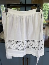 AUTHENTIC Norwegian Girl s Bunad Hardanger apron from Norway 16" long