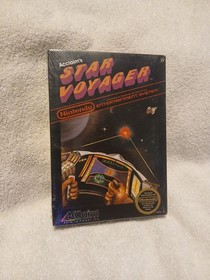 Rare Star Voyager Nintendo Nes 1987 New Factory Sealed H-Seam Round Black SOQ 