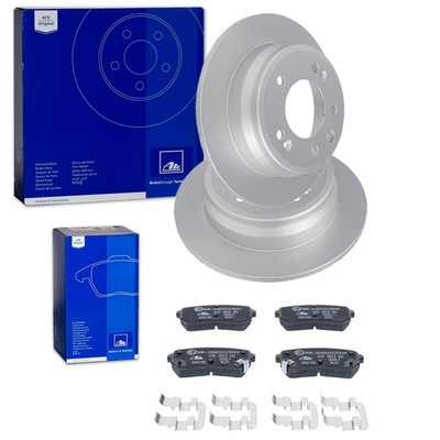ATE BREMSSCHEIBEN 262mm + BELÄGE HINTEN passend für HYUNDAI i30 FD Limo Kombi