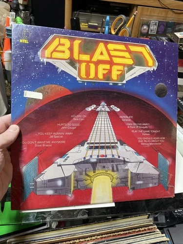K-TEL Blast Off LP Vinyl 1982 Van Halen Kansas Idol Flock Of Seaguls In  Shrink