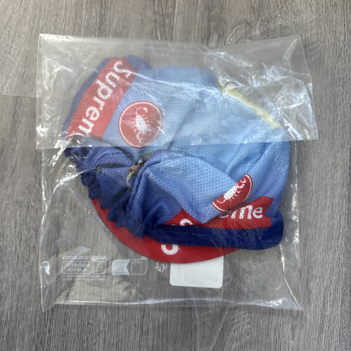 Supreme Sponge Bob SquarePants Castelli Cycling Cap Unisex Blue In