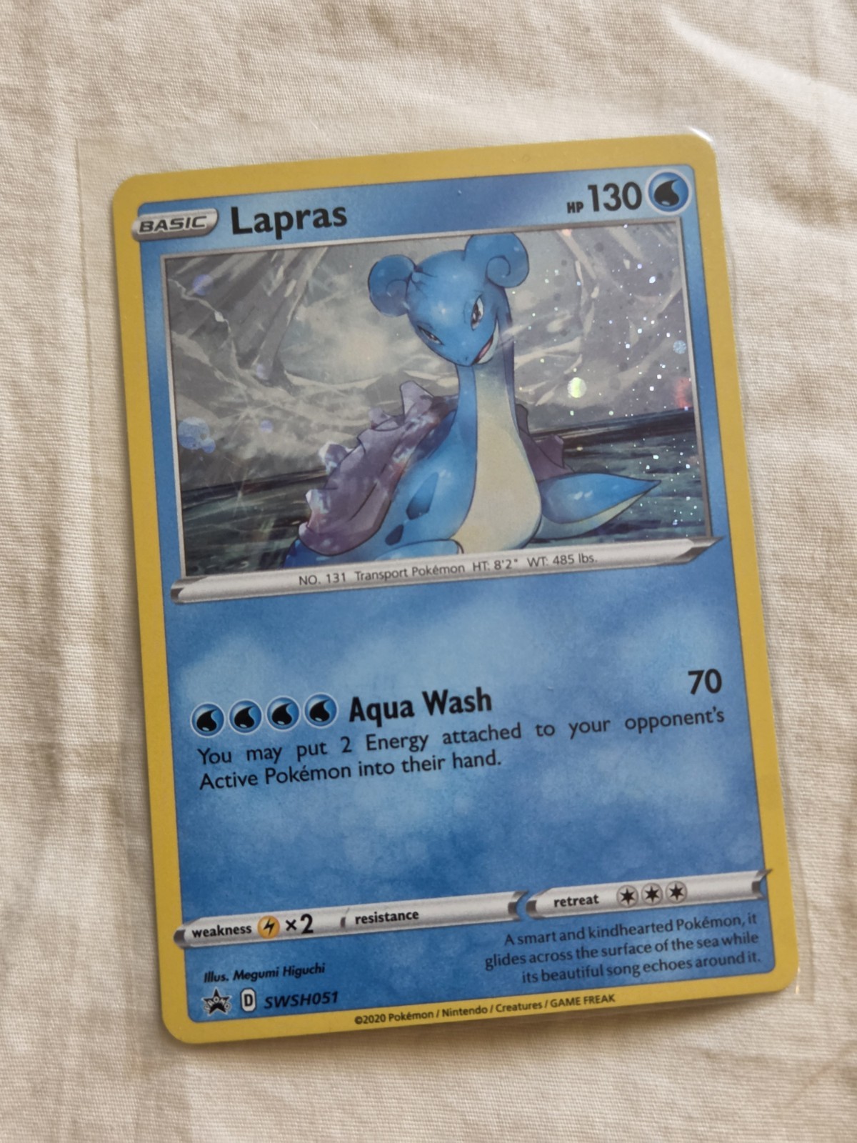 Lapras - Holo Promo SWSH: Sword & Shield Promo Cards SWSH051 NM.