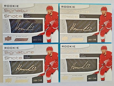 2018-19 Filip Hronek UD Engrained RSS-FH Rookie Signature Shots Auto RC /249