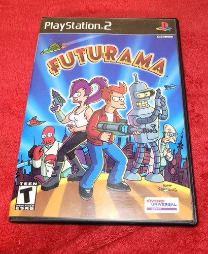 Futurama PS2 mit Hülle und Handbuch, gebraucht guter Zustand 