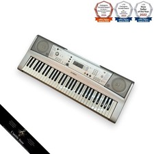 Yamaha PSRE303 Portable Keyboard with Case Power Cable Footswitch