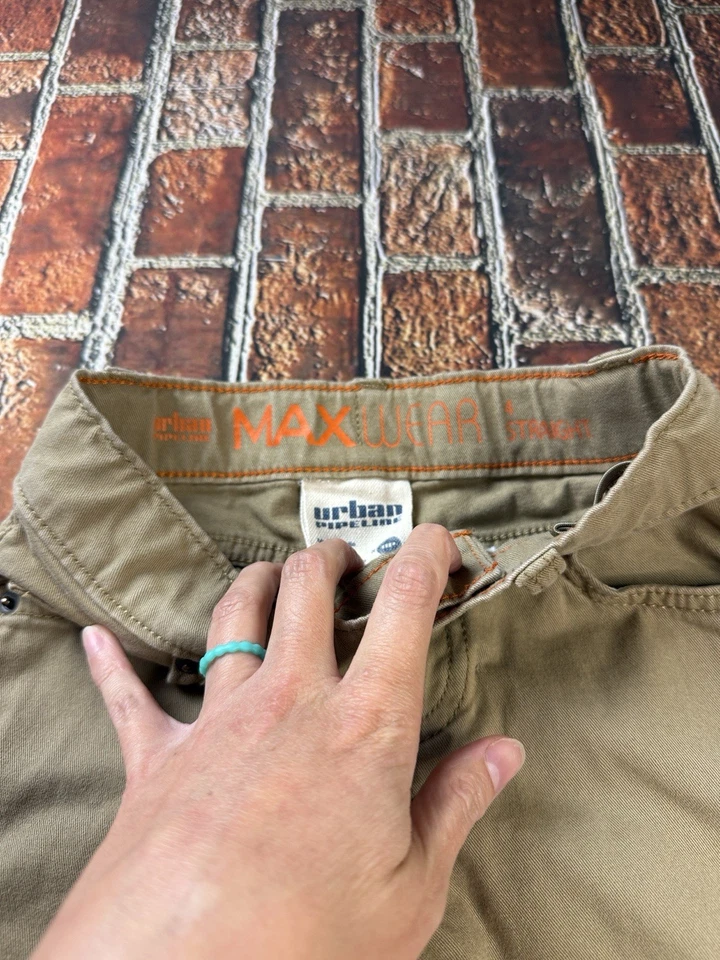 Pantalones caqui Urban Pipeline para niños talla 4 Foto 2 de 4