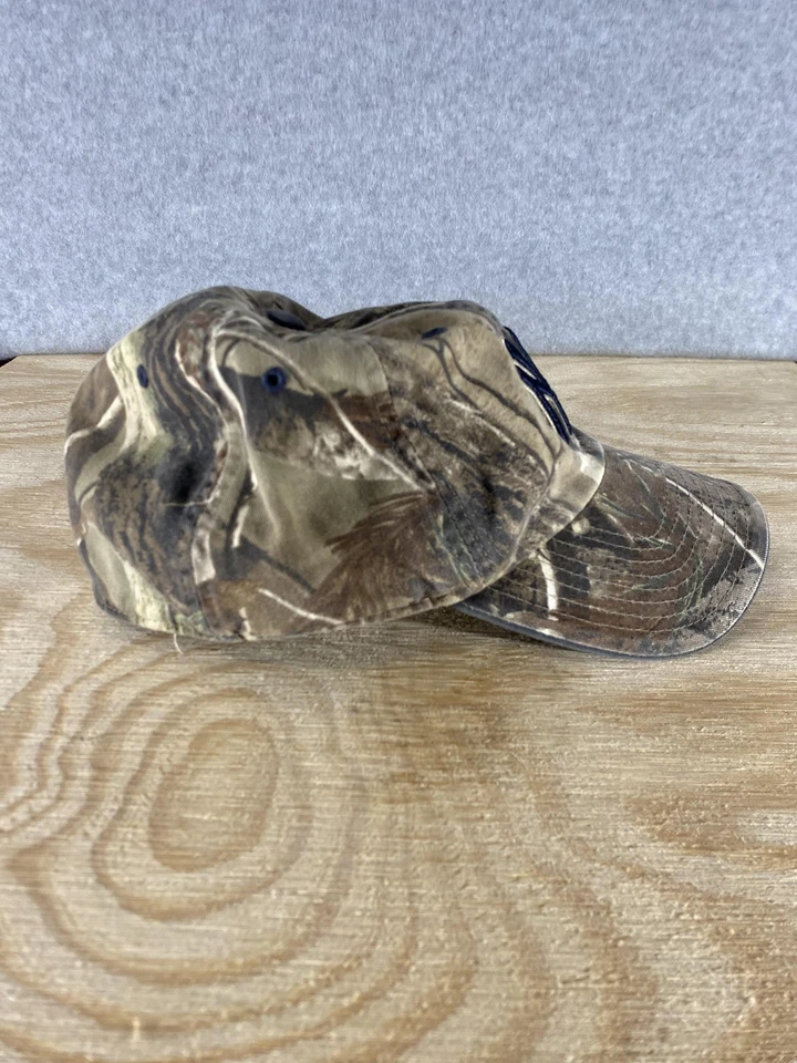 Gorra ajustada New York Yankees para hombre grande vintage gemelos Enterprise Realtree camuflaje Foto 4 de 4
