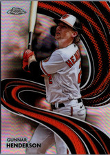 2024 Topps Chrome Strokes #S8 Gunnar Henderson Baltimore Orioles