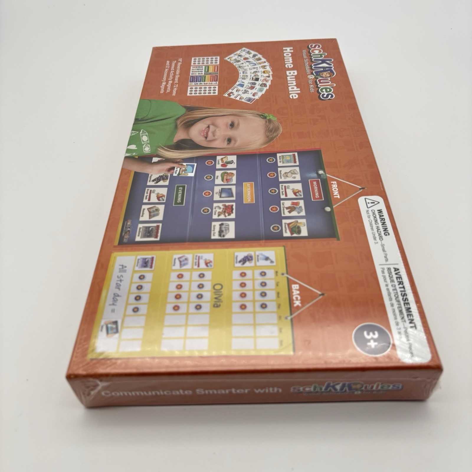 SchKIDules Home Bundle Visual Schedule Kids Magnetic Routine Board. New. Sealed.