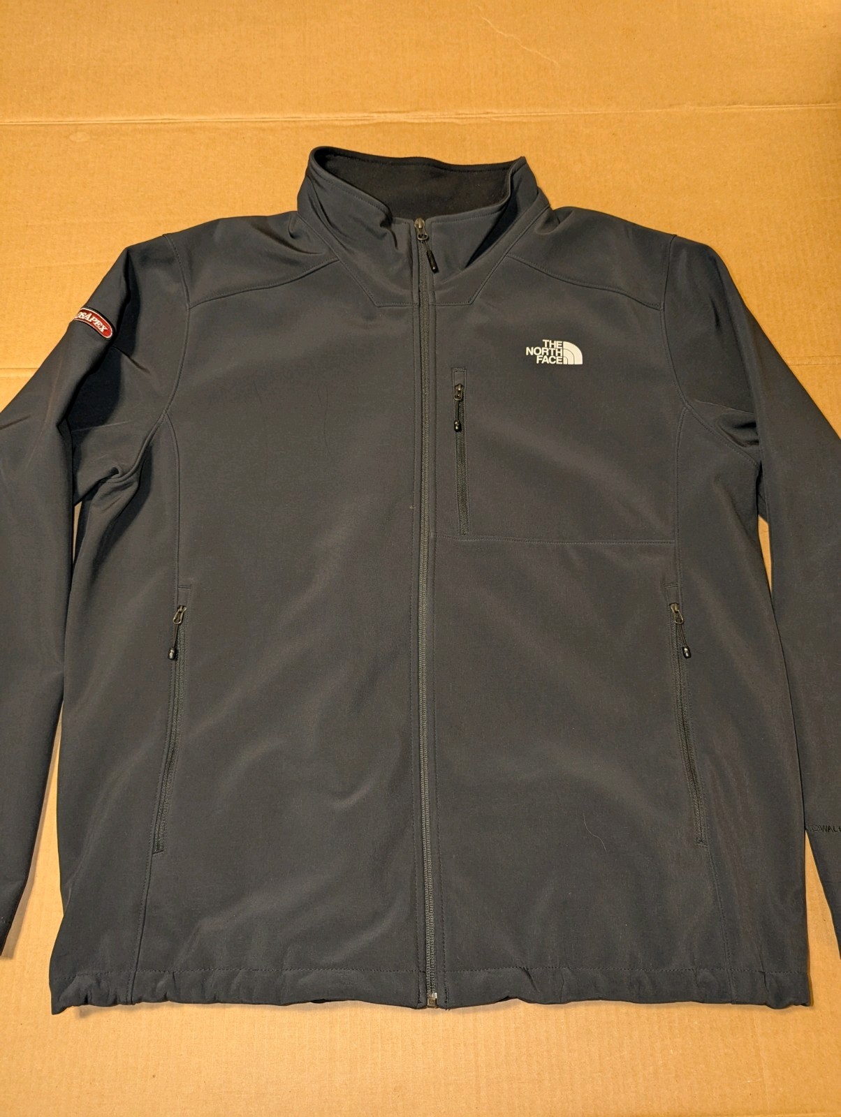 Northface Windwall Softshell Full Zip Jacket Blac… - image 1