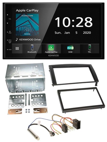 Kenwood Bluetooth MP3 DAB USB 2DIN Autoradio für Skoda Fabia 2004-2007 6Y Faceli - Bild 1 von 11