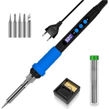 Lötkolben Set 100W LCD Display automatische Schlafmodus Lötpistole